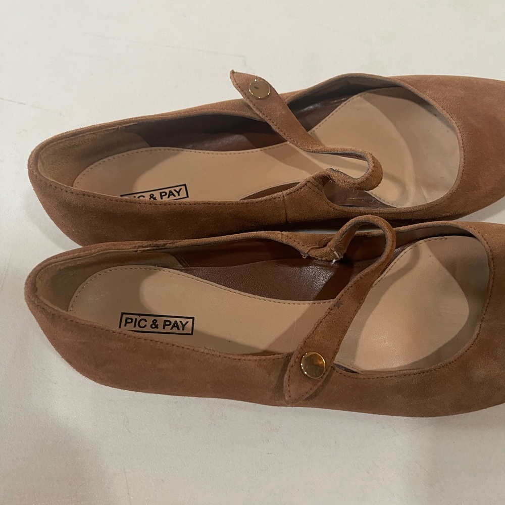 Chic Brown Suede Flats for Women - Picture 5 of 10